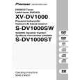 PIONEER S-DV1000ST Owners Manual PIONEER S-DV1000ST Owners Manual