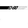 YAMAHA D-80 Owners Manual YAMAHA D-80 Owners Manual