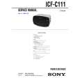 SONY ICFC111 Service Manual SONY ICFC111 Service Manual