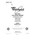 WHIRLPOOL RE960PXVW1 Parts Catalog WHIRLPOOL RE960PXVW1 Parts Catalog