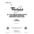 WHIRLPOOL SF0100ERW5 Parts Catalog WHIRLPOOL SF0100ERW5 Parts Catalog