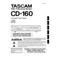 TEAC CD-160 Owners Manual TEAC CD-160 Owners Manual