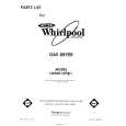 WHIRLPOOL LG9801XPW1 Parts Catalog WHIRLPOOL LG9801XPW1 Parts Catalog