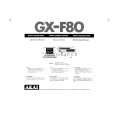AKAI GX-F80 Owners Manual AKAI GX-F80 Owners Manual
