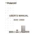 POLAROID DAV3900 Owners Manual POLAROID DAV3900 Owners Manual