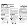 PIONEER DVR-106D Owners Manual PIONEER DVR-106D Owners Manual