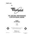 WHIRLPOOL RF310PXVF0 Parts Catalog WHIRLPOOL RF310PXVF0 Parts Catalog