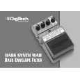 HARMAN BASS SYNTH WAH Owners Manual HARMAN BASS SYNTH WAH Owners Manual