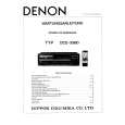 DENON DCD3560 Owners Manual DENON DCD3560 Owners Manual