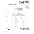 SONY XM2100G Service Manual SONY XM2100G Service Manual
