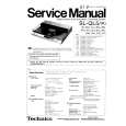TECHNICS SLQL5 Service Manual TECHNICS SLQL5 Service Manual