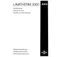 AEG LAVATHERM3000 Owners Manual AEG LAVATHERM3000 Owners Manual