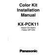 PANASONIC KXPCK11 Owners Manual PANASONIC KXPCK11 Owners Manual