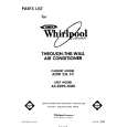 WHIRLPOOL ACE094XM0 Parts Catalog WHIRLPOOL ACE094XM0 Parts Catalog