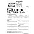 PIONEER S-HTD510-B/XMD/UC Service Manual PIONEER S-HTD510-B/XMD/UC Service Manual