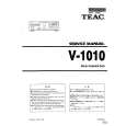 TEAC V-1010 Service Manual TEAC V-1010 Service Manual