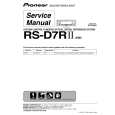 PIONEER RS-D7R-2/EW5 Service Manual PIONEER RS-D7R-2/EW5 Service Manual