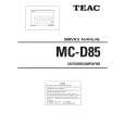 TEAC MC-D85 Service Manual TEAC MC-D85 Service Manual