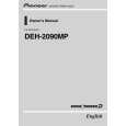 PIONEER DEH-2090MP/XN/ID Owners Manual PIONEER DEH-2090MP/XN/ID Owners Manual