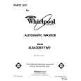WHIRLPOOL 4LA6300XYN0 Parts Catalog WHIRLPOOL 4LA6300XYN0 Parts Catalog