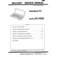 SHARP HC4500 Service Manual SHARP HC4500 Service Manual
