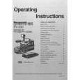 PANASONIC PV530D Owners Manual PANASONIC PV530D Owners Manual