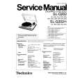 TECHNICS SLQ202/K Service Manual TECHNICS SLQ202/K Service Manual