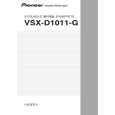 PIONEER VSX-D1011-G/NKXJI Owners Manual PIONEER VSX-D1011-G/NKXJI Owners Manual