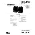 SONY SRS-A30 Service Manual SONY SRS-A30 Service Manual
