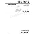 SONY PCGFX215 Service Manual SONY PCGFX215 Service Manual