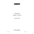 ZANUSSI ZK 27/10 AO Owners Manual ZANUSSI ZK 27/10 AO Owners Manual