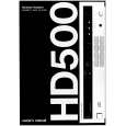 HARMAN KARDON HD500 Owners Manual HARMAN KARDON HD500 Owners Manual