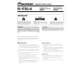 PIONEER S-VSL6/XTW/E Owners Manual PIONEER S-VSL6/XTW/E Owners Manual