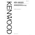 KENWOOD KR-V8020 Owners Manual KENWOOD KR-V8020 Owners Manual