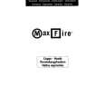 MAX-FIRE VIP 120MOTORE800MC/H Owners Manual MAX-FIRE VIP 120MOTORE800MC/H Owners Manual