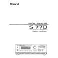 ROLAND S-770 Owners Manual ROLAND S-770 Owners Manual