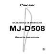 PIONEER MJ-D508/SDXJ Owners Manual PIONEER MJ-D508/SDXJ Owners Manual