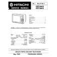 HITACHI CPT1662 Service Manual HITACHI CPT1662 Service Manual