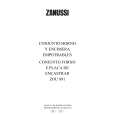 ZANUSSI ZOU891X Owners Manual ZANUSSI ZOU891X Owners Manual