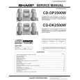 SHARP CD-DP2500W Service Manual SHARP CD-DP2500W Service Manual