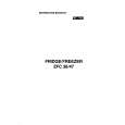 ZANUSSI ZFC36/47 Owners Manual ZANUSSI ZFC36/47 Owners Manual