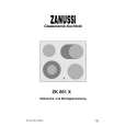 ZANUSSI ZK661X Owners Manual ZANUSSI ZK661X Owners Manual