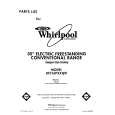 WHIRLPOOL RF316PXXB0 Parts Catalog WHIRLPOOL RF316PXXB0 Parts Catalog