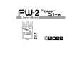 BOSS PW-2 Owners Manual BOSS PW-2 Owners Manual