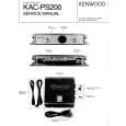 KENWOOD KACPS200 Service Manual KENWOOD KACPS200 Service Manual