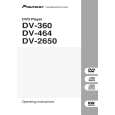 PIONEER DV-2650-S/WVXU Owners Manual PIONEER DV-2650-S/WVXU Owners Manual