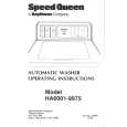 WHIRLPOOL HA6001W Owners Manual WHIRLPOOL HA6001W Owners Manual