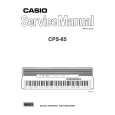 CASIO CPS85 Instrukcja Serwisowa CASIO CPS85 Instrukcja Serwisowa