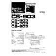 PIONEER CS-603 Service Manual PIONEER CS-603 Service Manual