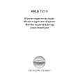 WHIRLPOOL KRLB 1210 Installation Manual WHIRLPOOL KRLB 1210 Installation Manual